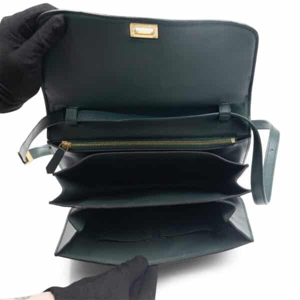 Celine Box Amazone Calfskin Classic Box Medium Flap Bag - Luxury