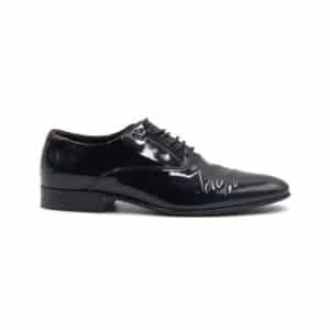 Alternative view of Valentino Black Patent Leather Oxfords