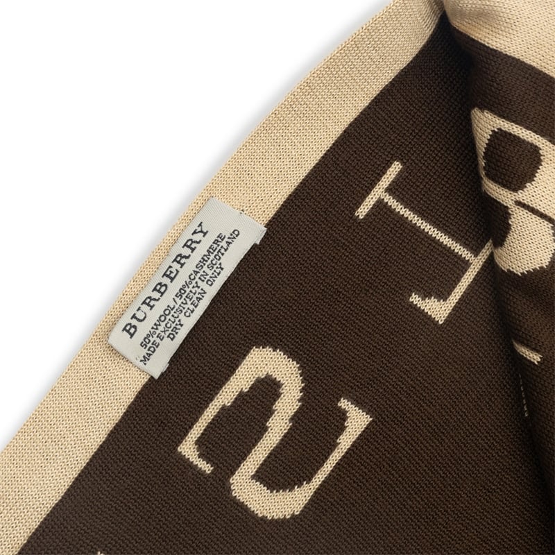 Burberry Cashmere Blend Scarf - Image 2