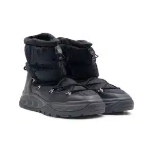 Christian Dior Black Oblique Nylon Snow Ankle Boots