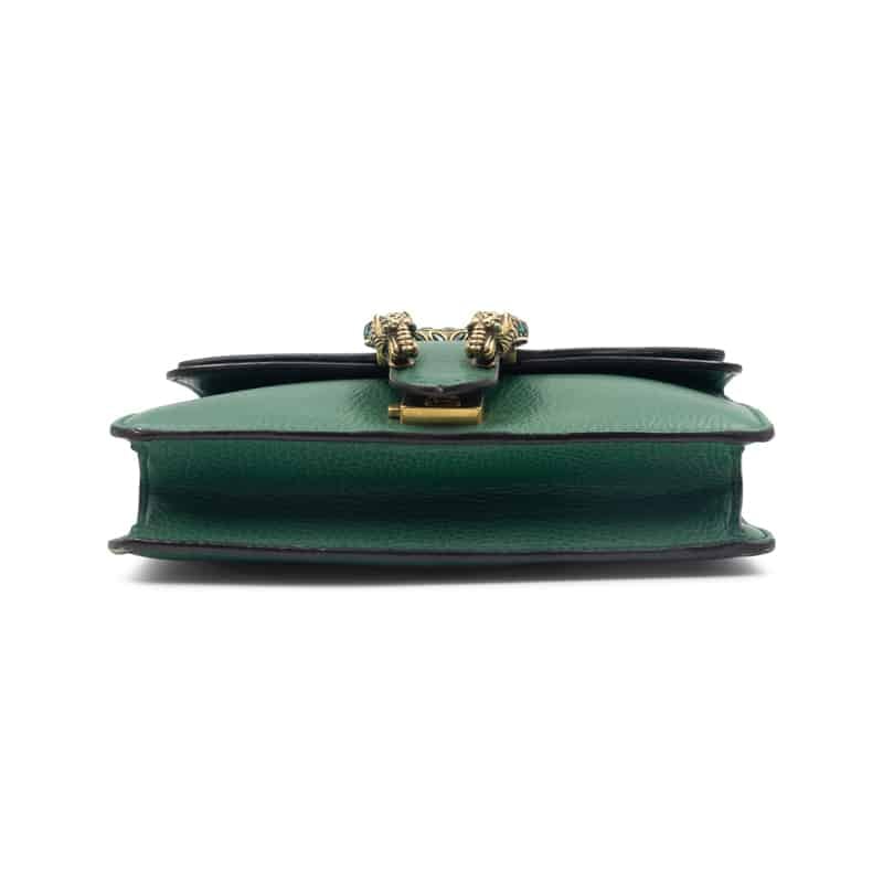 Gucci Emerald Calfskin Mini Dionysus Shoulder Bag - Image 4