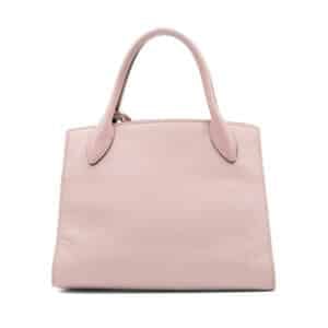 Alternative view of Prada Old Rose Saffiano Leather Medium Monochrome Tote