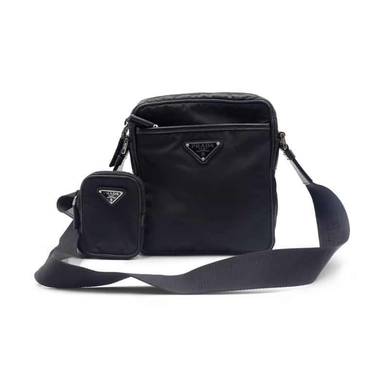 Prada Re-Nylon Saffiano Crossbody Bag - Image 7