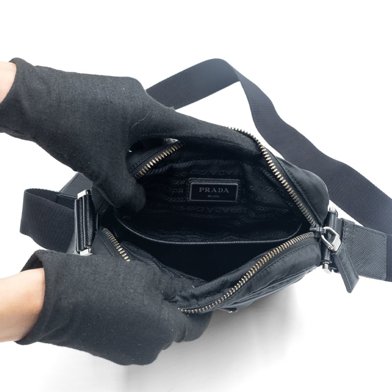 Prada Re-Nylon Saffiano Crossbody Bag - Image 6