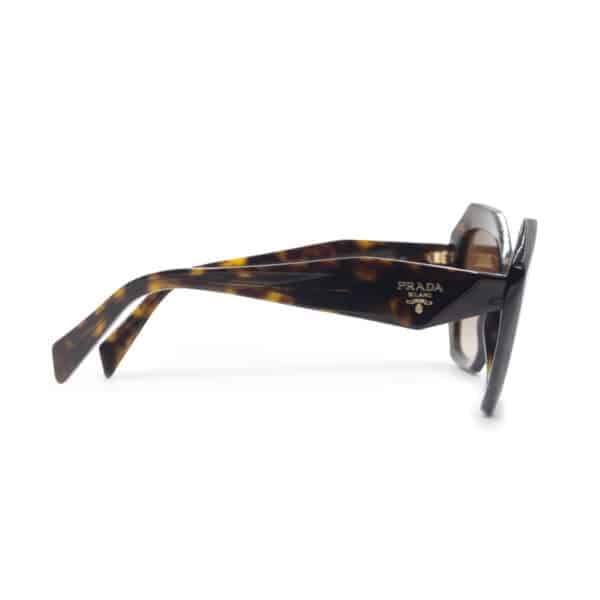 Prada SPR16W Tortoise Shell Sunglasses - Luxury Channel