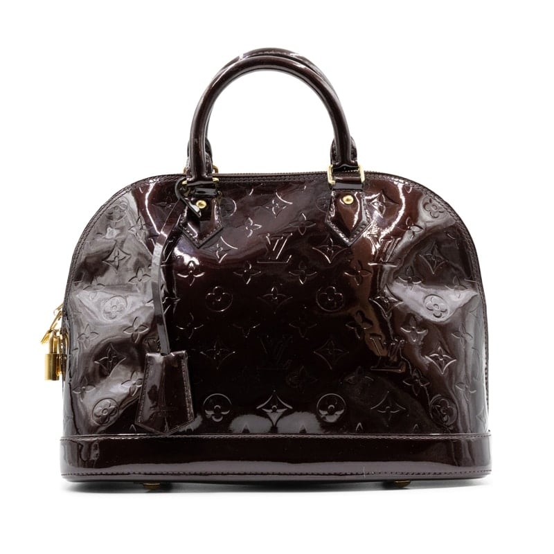 Louis Vuitton Amarante Monogram Vernis Alma PM