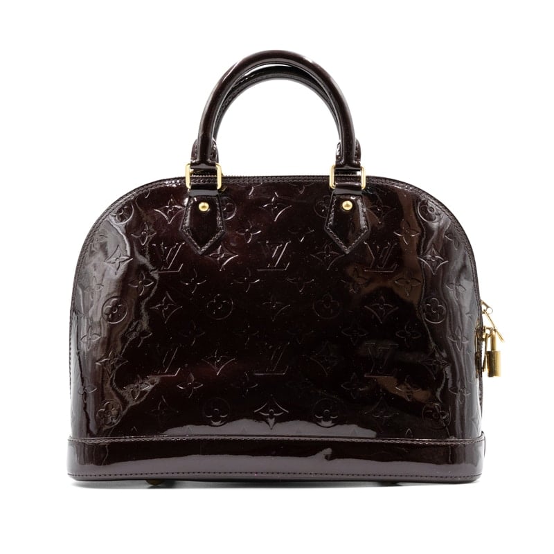 Louis Vuitton Amarante Monogram Vernis Alma PM - Image 2