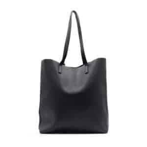 Alternative view of Saint Laurent Black Leather North South Tote Bag