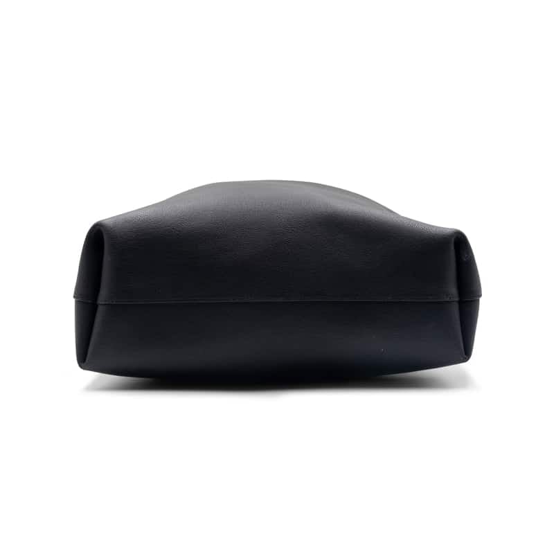 Saint Laurent Black Leather North South Tote Bag - Image 5