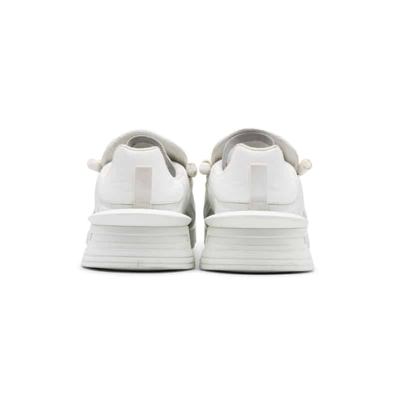 Dolce & Gabbana White Leather Portofino Low Trainers - Image 5