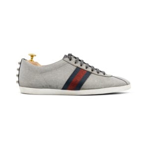 Alternative view of Gucci Silver Glitter Bambi Sneakers