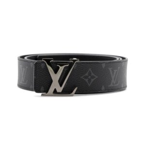 Louis Vuitton Monogram Eclipse LV Initiales Reversible Belt