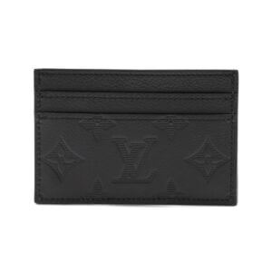 Louis Vuitton Monogram Shadow Leather Double Card Holder
