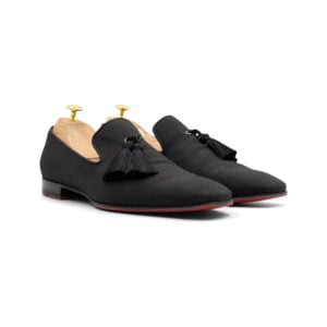 Christian Louboutin Black Officialito Loafers