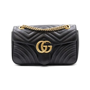 Gucci Calfskin Matelasse GG Marmont Shoulder Bag