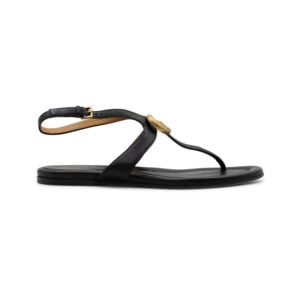 Alternative view of Gucci GG Marmont Black Leather Sandals