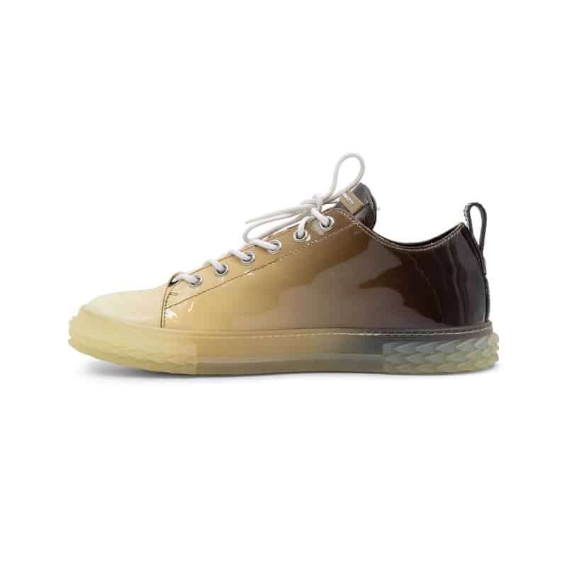 Giuseppe Zanotti Blabber Brown Gradient Low Top Sneakers - Image 3