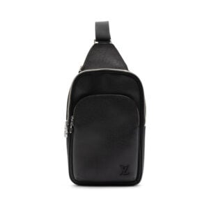 Louis Vuitton Black Taiga Avenue Sling Bag