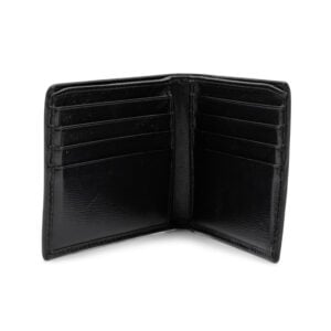 Alternative view of Gucci Black / Grey GG Supreme Bi-Fold Wallet