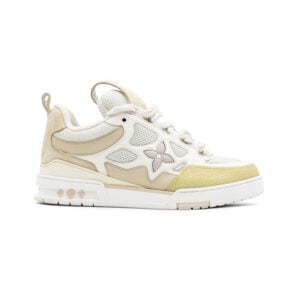 Alternative view of Louis Vuitton Beige / White LV Skate Sneakers
