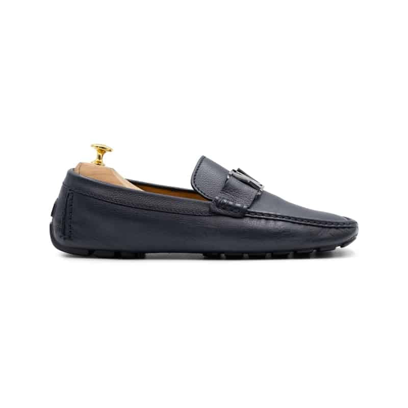 Louis Vuitton Black Leather Monte Carlo Mocassins - Image 2