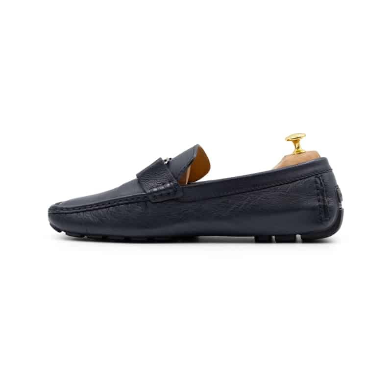 Louis Vuitton Black Leather Monte Carlo Mocassins - Image 3