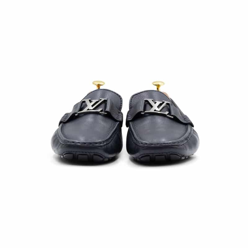 Louis Vuitton Black Leather Monte Carlo Mocassins - Image 4