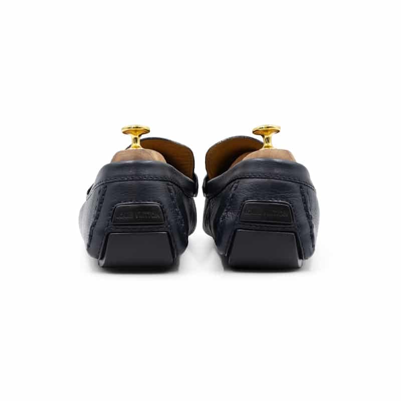 Louis Vuitton Black Leather Monte Carlo Mocassins - Image 5
