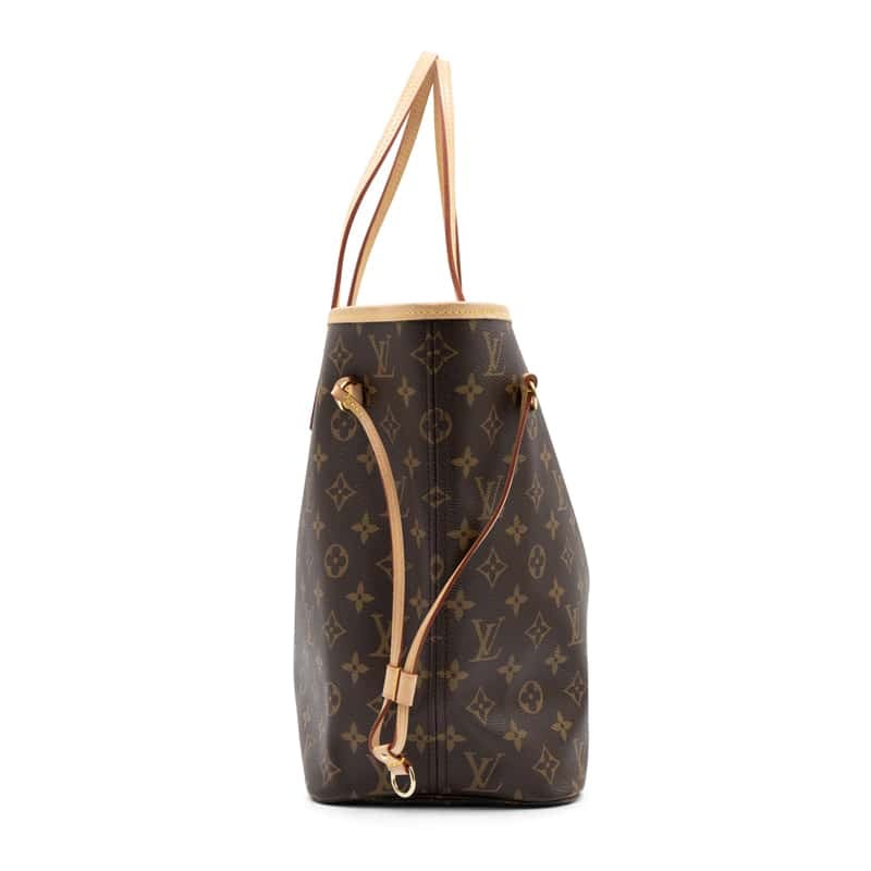 Louis Vuitton Monogram Canvas Neverfull MM + Pouch - Image 4