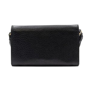 Alternative view of Prada Vitello Daino Black Leather Shoulder Wallet