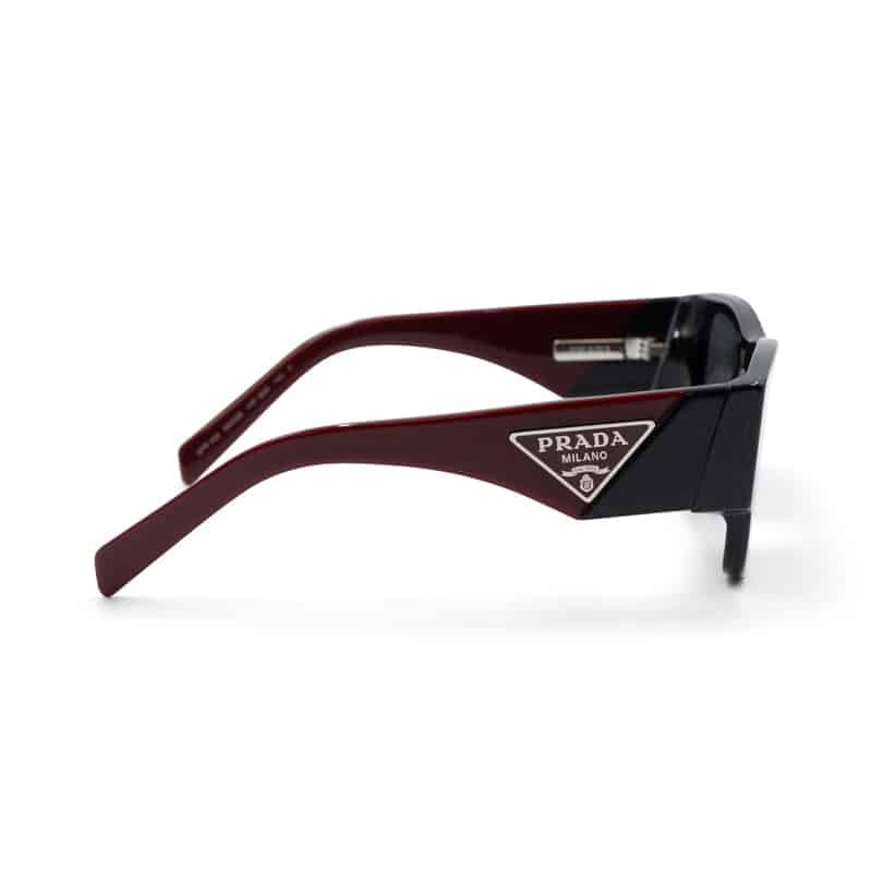 Prada Triangle-logo Square Sunglasses - Image 2