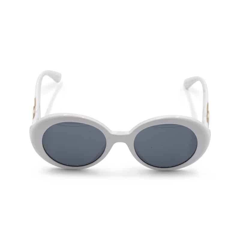 Versace MOD4414 White Round Sunglasses