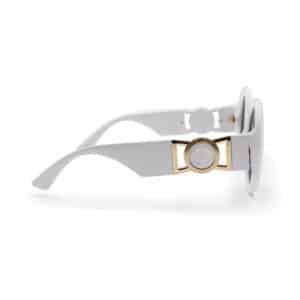 Alternative view of Versace MOD4414 White Round Sunglasses