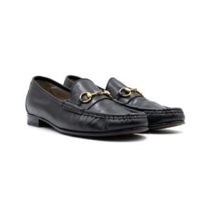 Gucci Black Leather Ladies 1953 Loafers