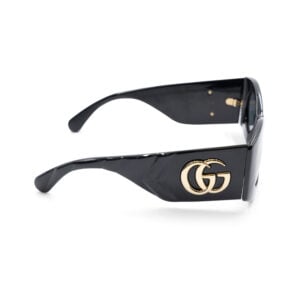 Alternative view of Gucci GG0810S Black Oversized Sunglasses