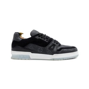 Alternative view of Louis Vuitton LV Black Monogram Eclipse Trainer Sneakers