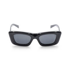 Prada PR13ZS Black Cat-Eye Sunglasses