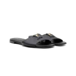 Louis Vuitton Black LV Mare Flat Mule