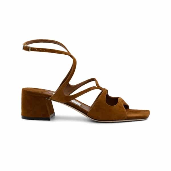 Jimmy Choo Brown Suede Azilia 45 Sandals - Image 2