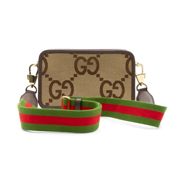 Gucci Brown Jumbo GG Mini Crossbody Bag - Image 7