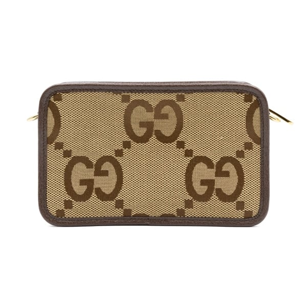 Gucci Brown Jumbo GG Mini Crossbody Bag - Image 2