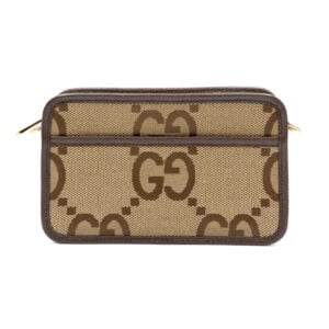 Gucci Brown Jumbo GG Mini Crossbody Bag