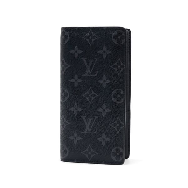 Louis Vuitton Monogram Eclipse Brazza Wallet