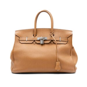 Hermes Birkin 35 Gold Togo Leather Palladium Hardware