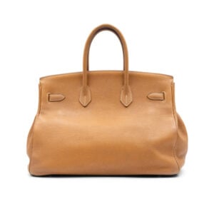 Alternative view of Hermes Birkin 35 Gold Togo Leather Palladium Hardware