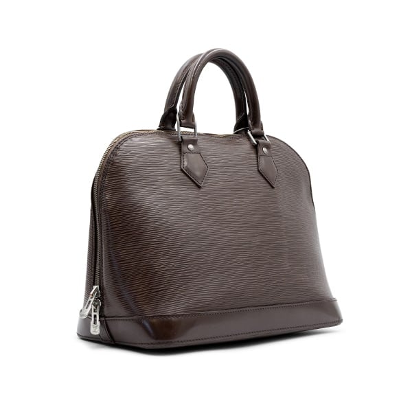 Louis Vuitton Moka Brown Epi Leather Alma PM - Image 3