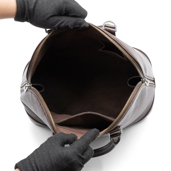 Louis Vuitton Moka Brown Epi Leather Alma PM - Image 6