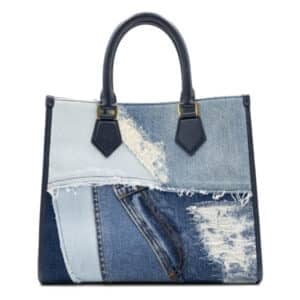 Alternative view of Dolce & Gabbana Patchwork Denim Shopper Tote