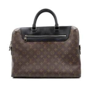 Louis Vuitton Monogram Macassar Porte-Documents Jour Briefcase