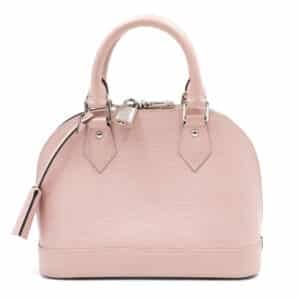 Louis Vuitton Rose Ballerine Epi Leather Alma BB